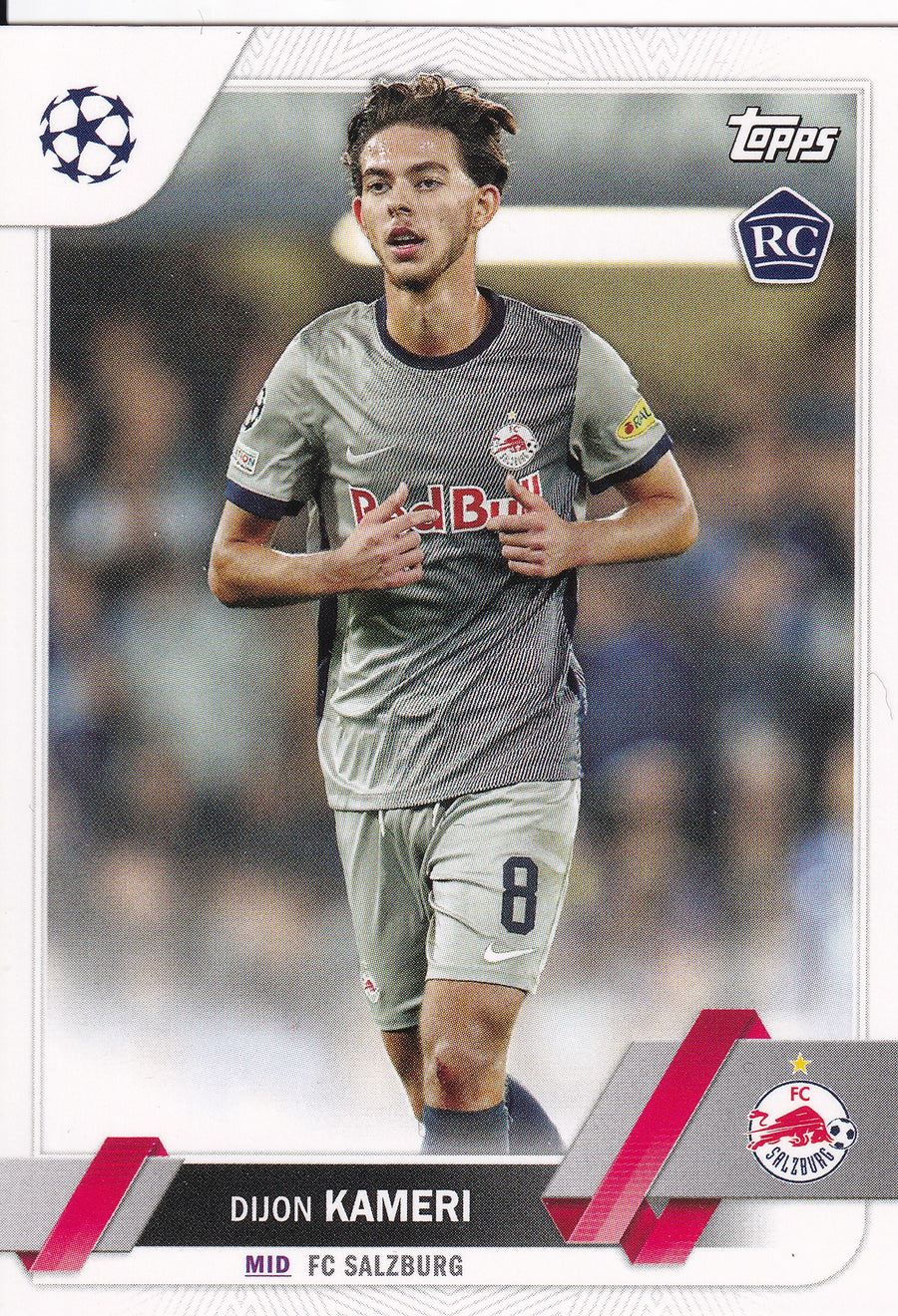 002. DIJON KAMERI - FC SALZBURG - ROOKIE CARD