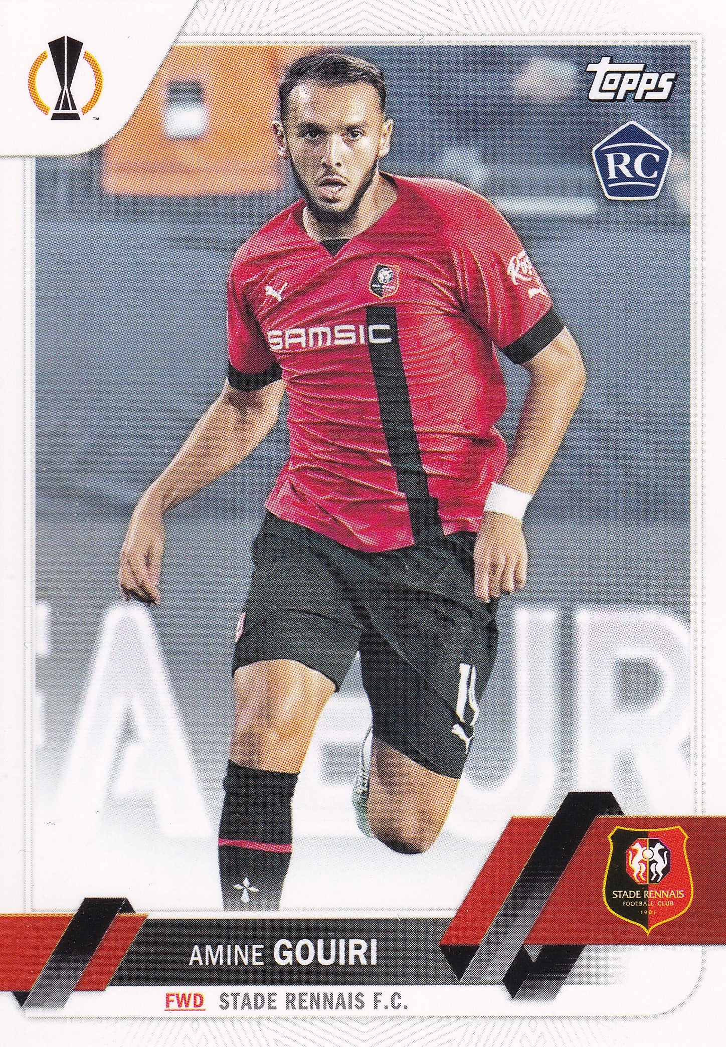 024. AMINE GOURI - STADE RENNAIS F.C. - ROOKIE CARD