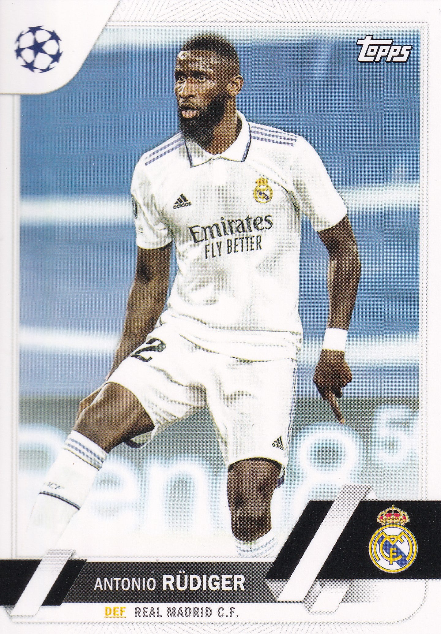 058. ANTONIO RUDIGER - REAL MADRID C.F.