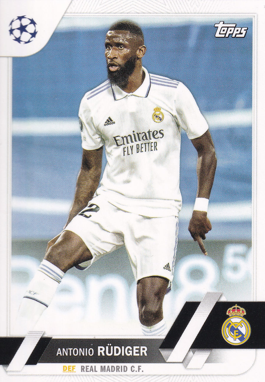 058. ANTONIO RUDIGER - REAL MADRID C.F.