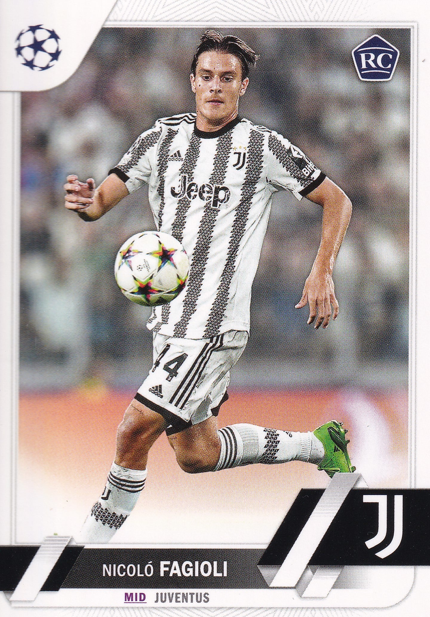 053. NICOLO FAGIOLI - JUVENTUS - ROOKIE CARD