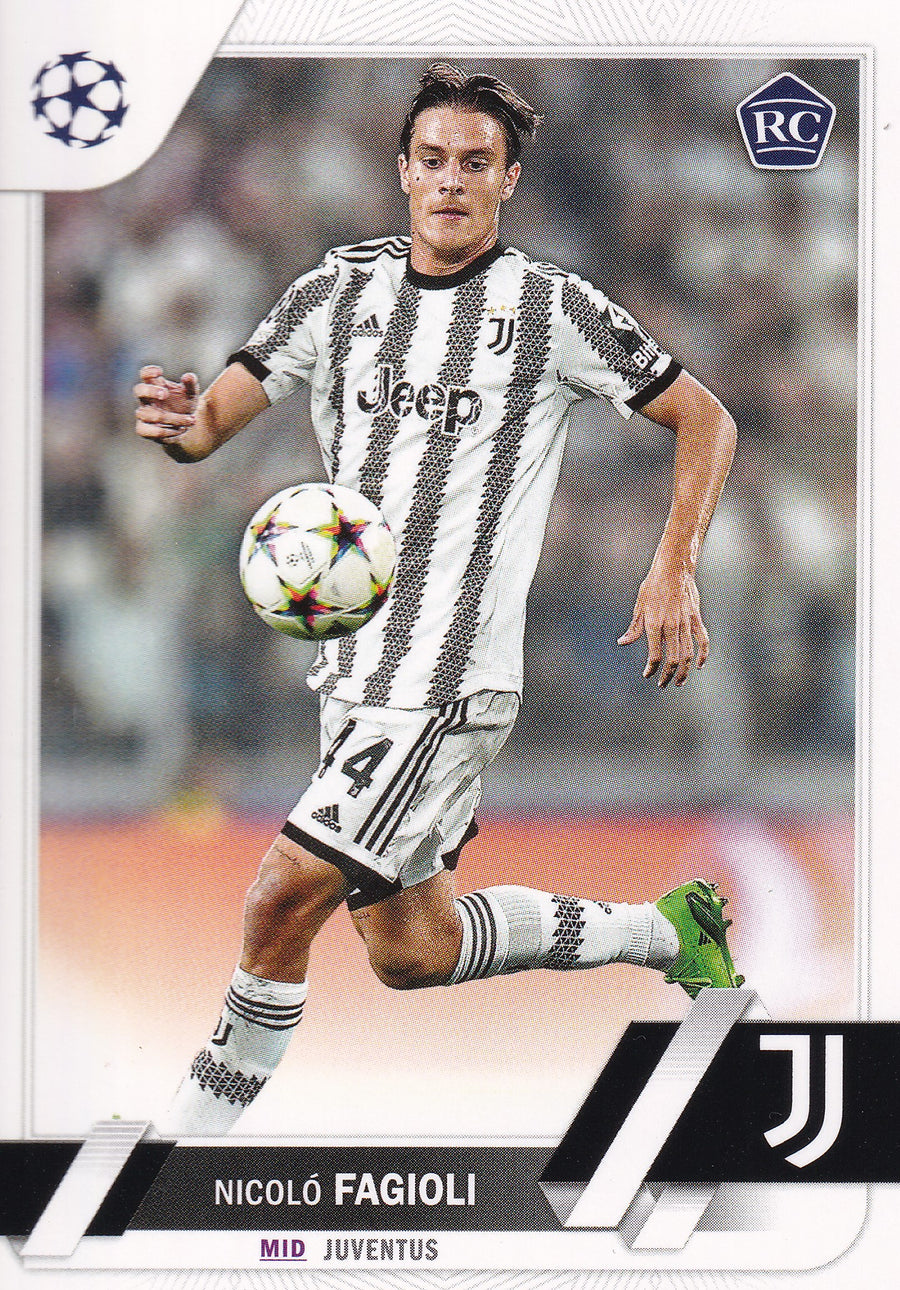 053. NICOLO FAGIOLI - JUVENTUS - ROOKIE CARD