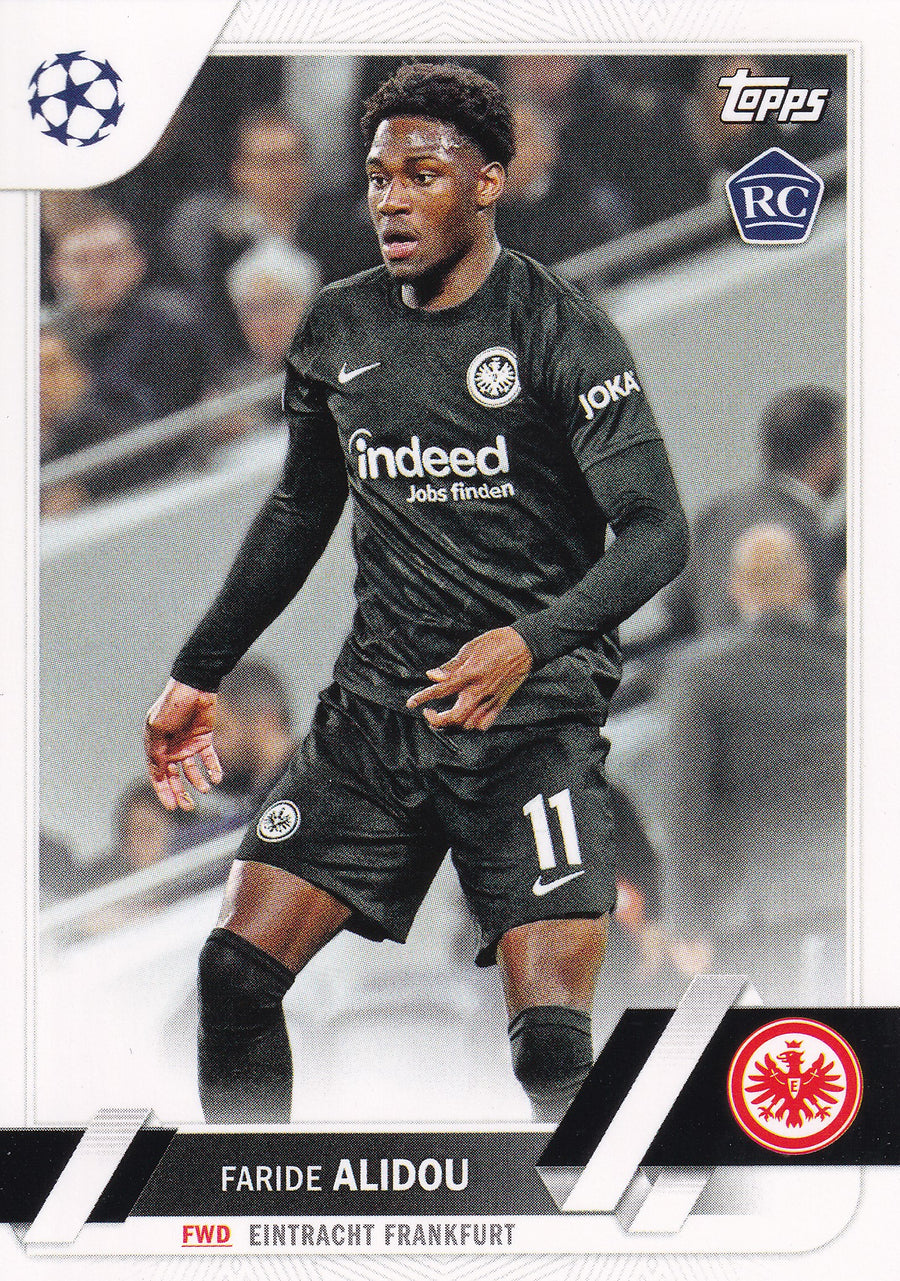 035. FARIDE ALIDOU - EINTRACHT FRANKFURT - ROOKIE CARD