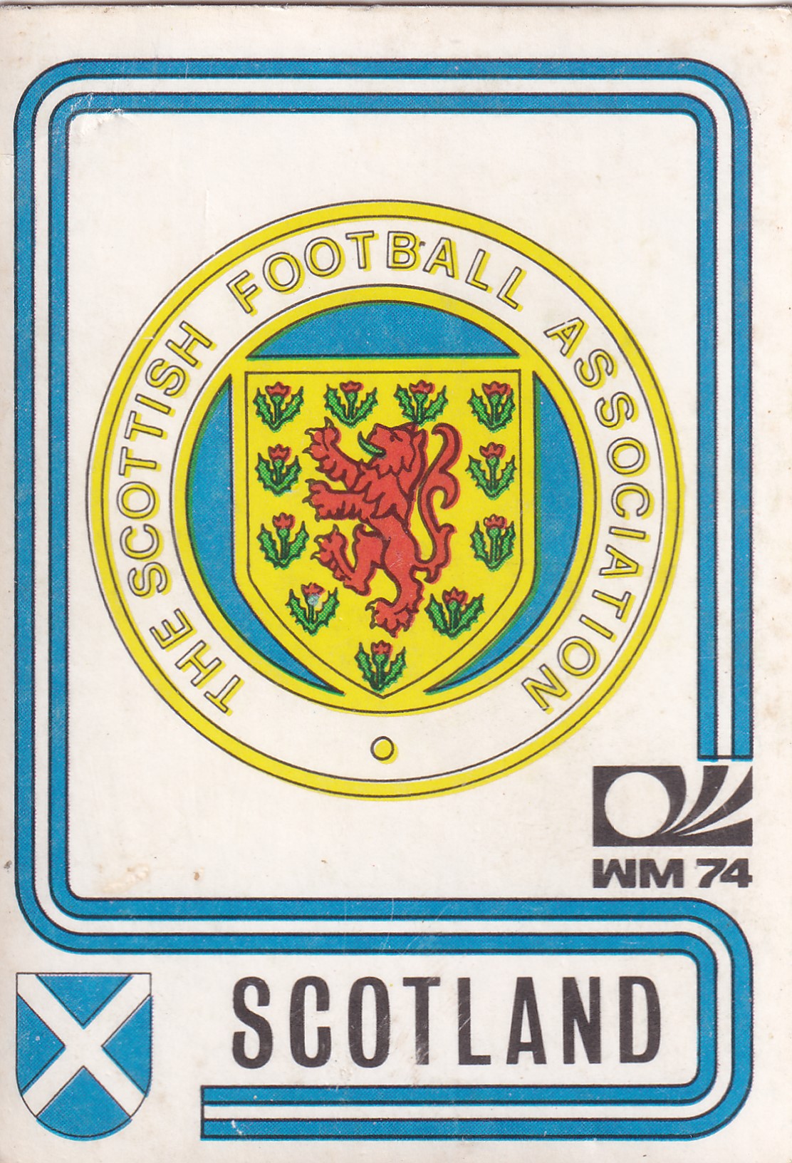 198. SCOTLAND - NATIONAL TEAM BADGE