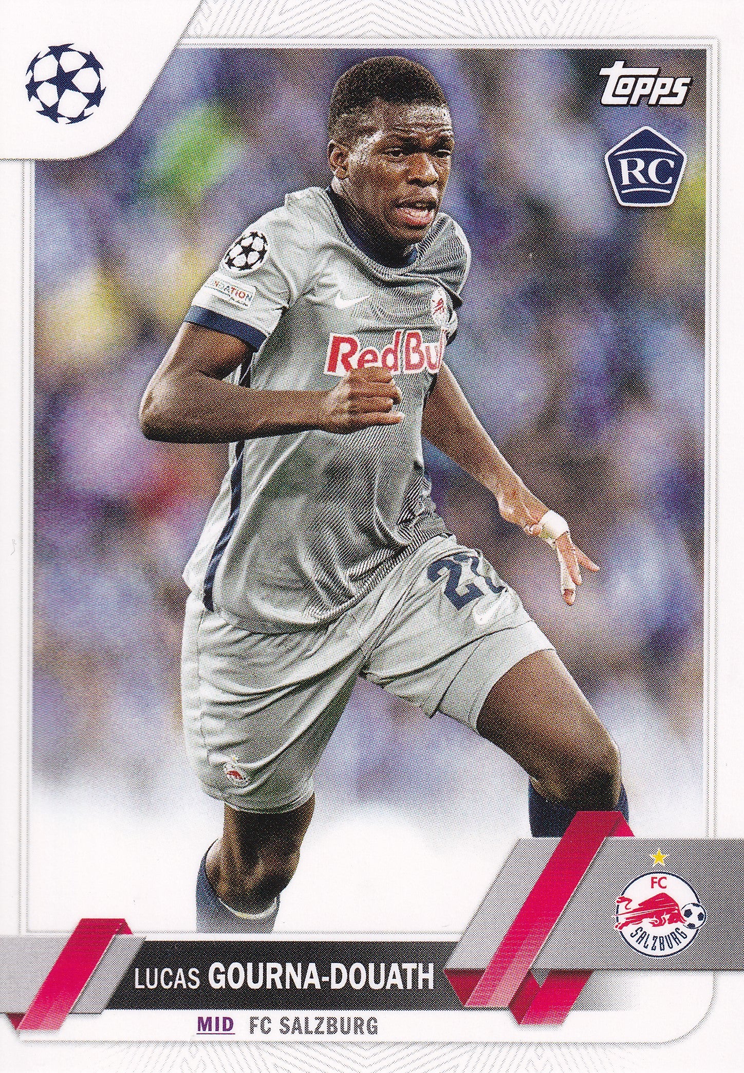 117. LUCAS GOURNA-DOUATH - FC SALZBURG - ROOKIE CARD