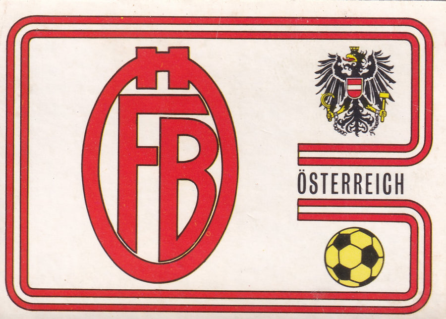 393. OSTERREICH - NATIONAL TEAM BADGE