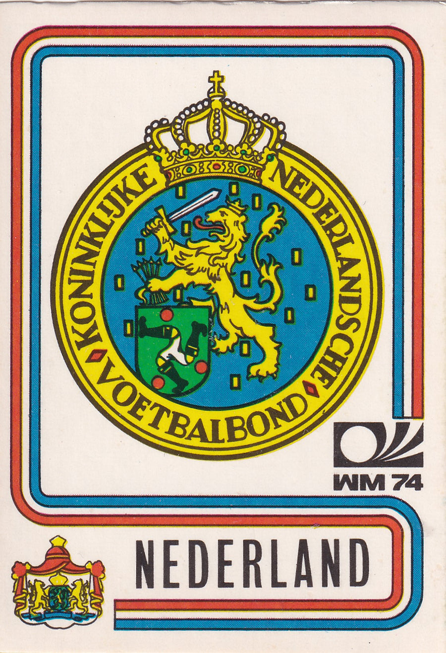 232. NEDERLAND - NATIONAL TEAM BADGE