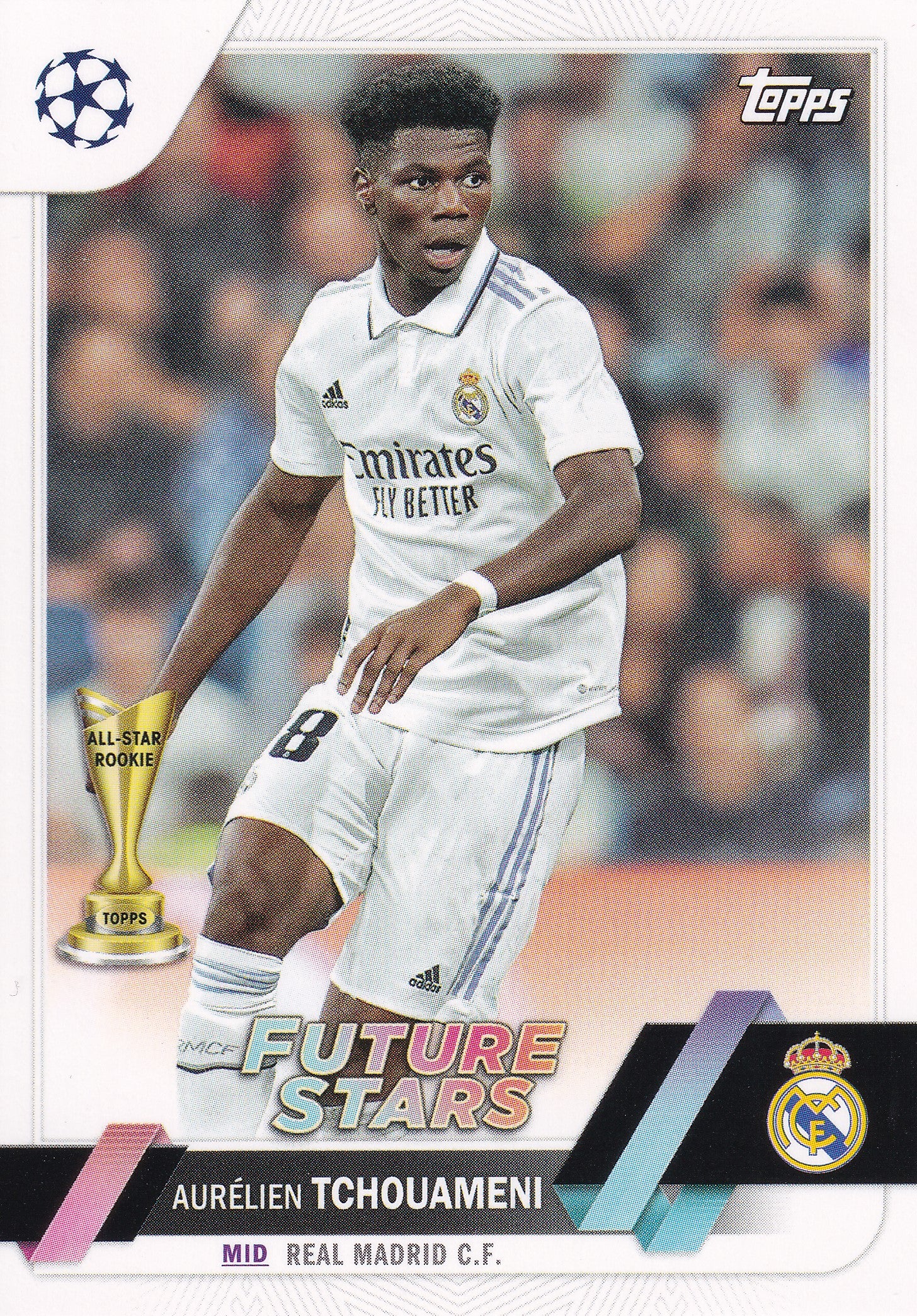 124. AURELIEN TCHOUAMENI - REAL MADRID C.F. - FUTURE STARS