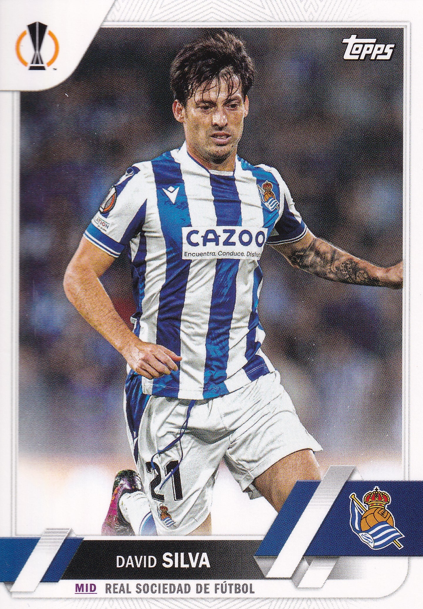 154. DAVID SILVA - REAL SOCIEDAD DE FUTBOL