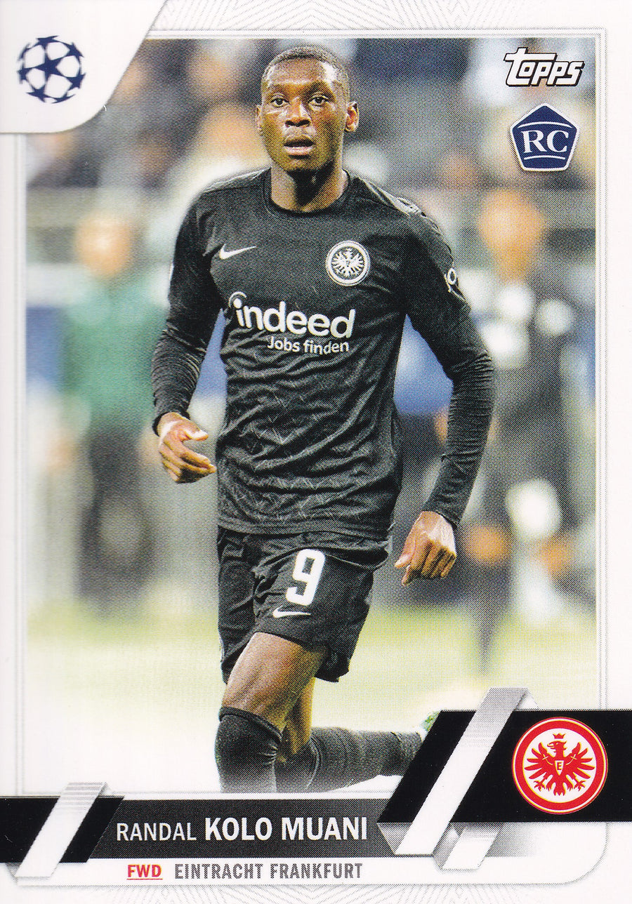 149. RANDAL KOLO MUANI - EINTRACHT FRANKFURT - ROOKIE CARD