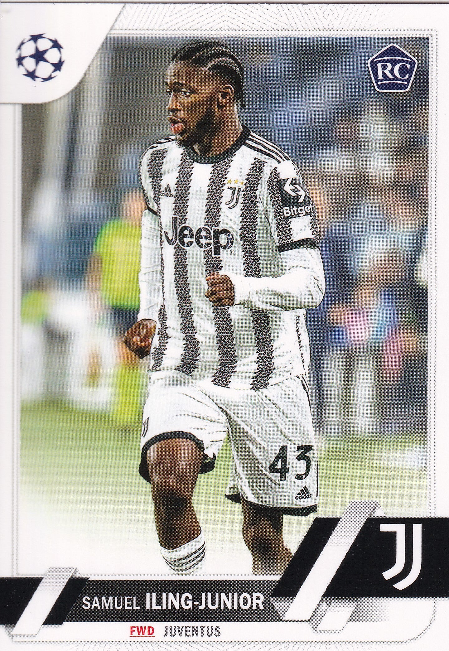 103. SAMUEL ILING-JUNIOR - JUVENTUS - ROOKIE CARD