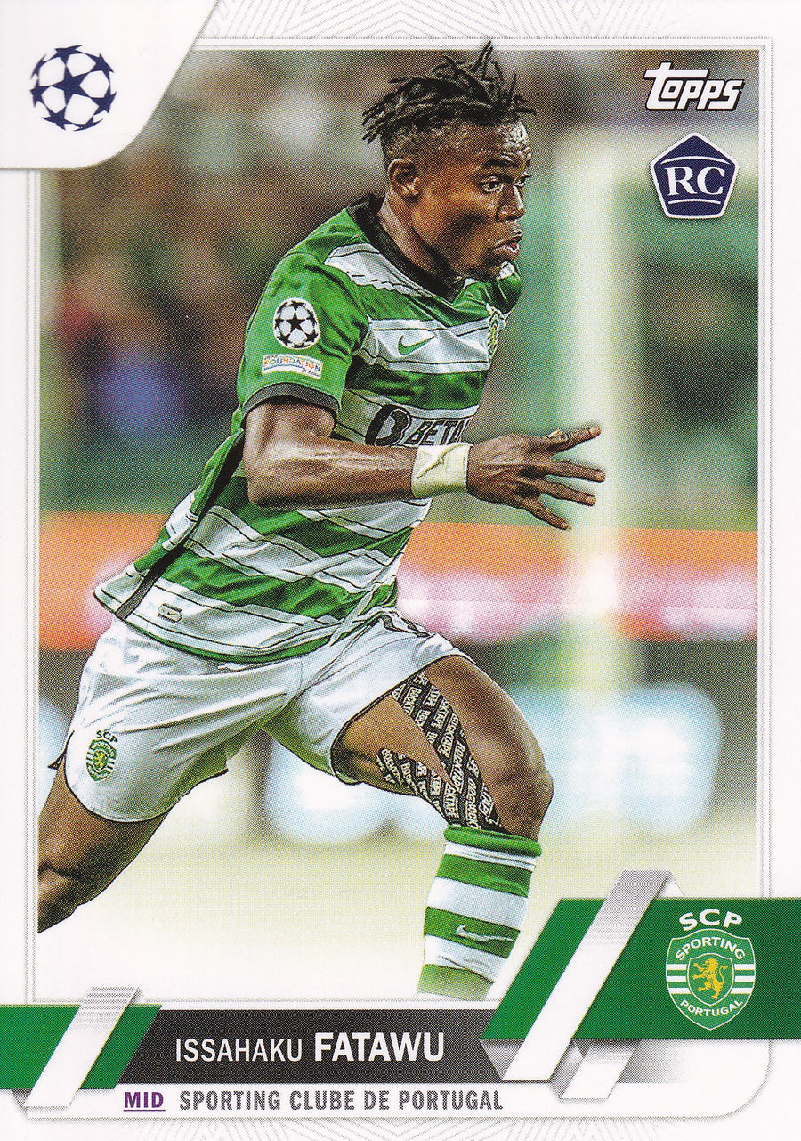119. ISSAHAKU FATAWU - SPORTING CLUBE DE PORTUGAL - ROOKIE CARD