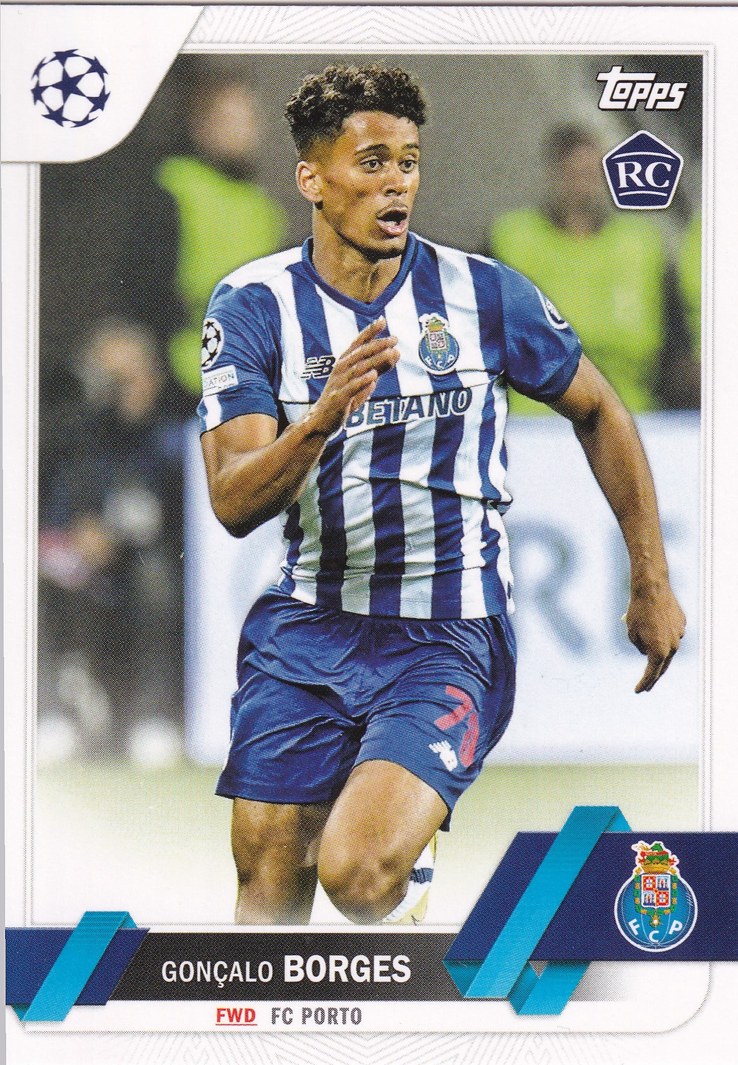 134. GONCALO BORGES - FC PORTO - ROOKIE CARD