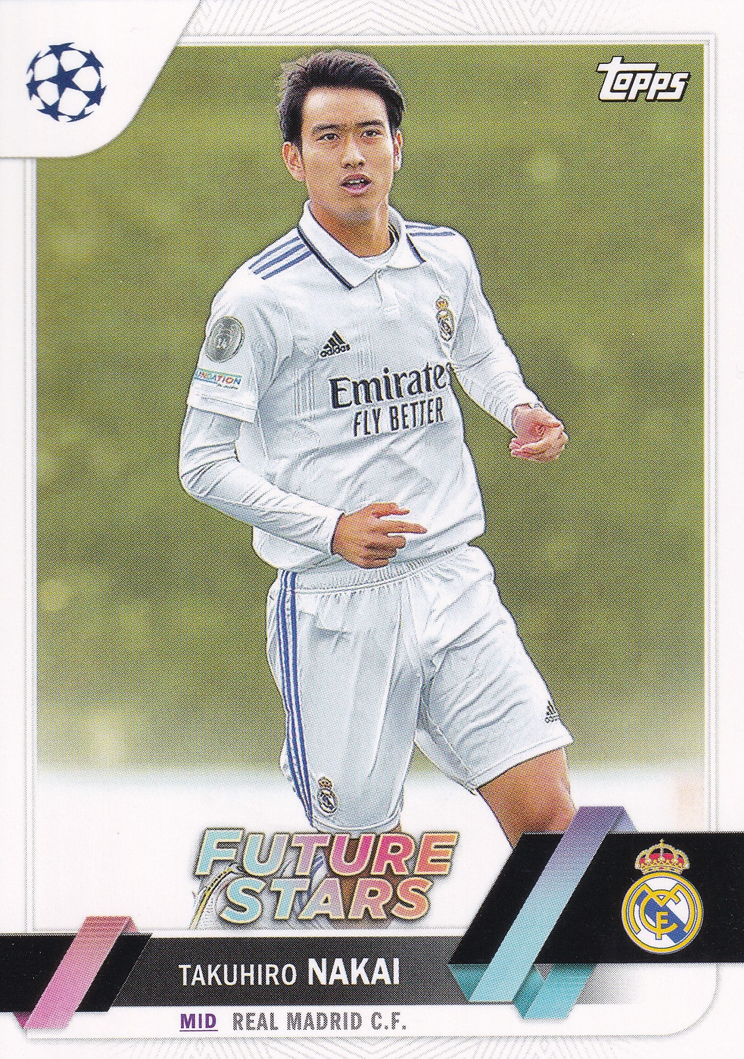 131. TAKUHIRO NAKAI - REAL MADRID C.F. - FUTURE STARS