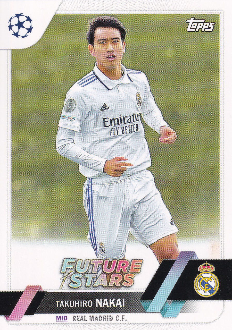 131. TAKUHIRO NAKAI - REAL MADRID C.F. - FUTURE STARS