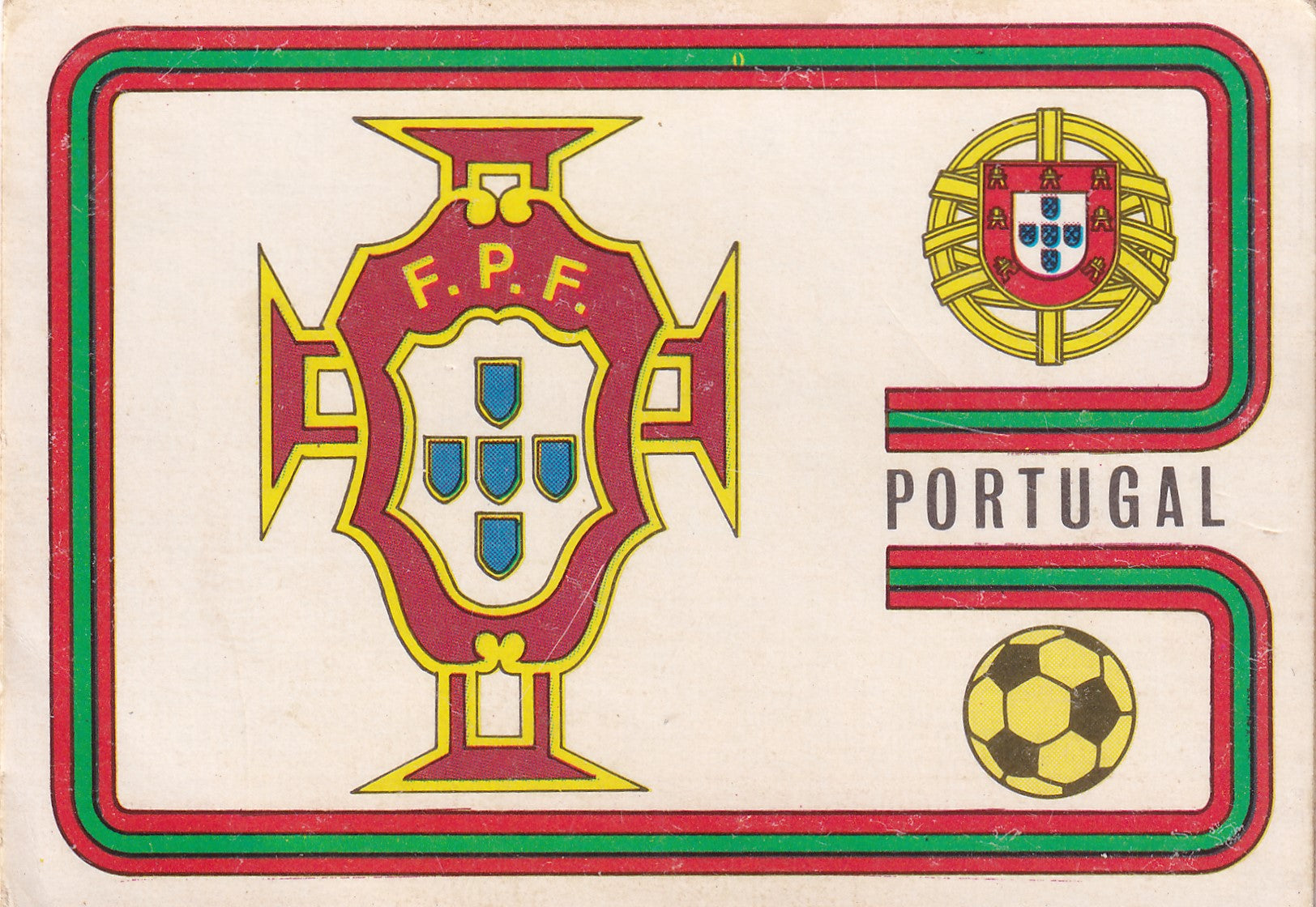 398. PORTUGAL - NATIONAL TEAM BADGE