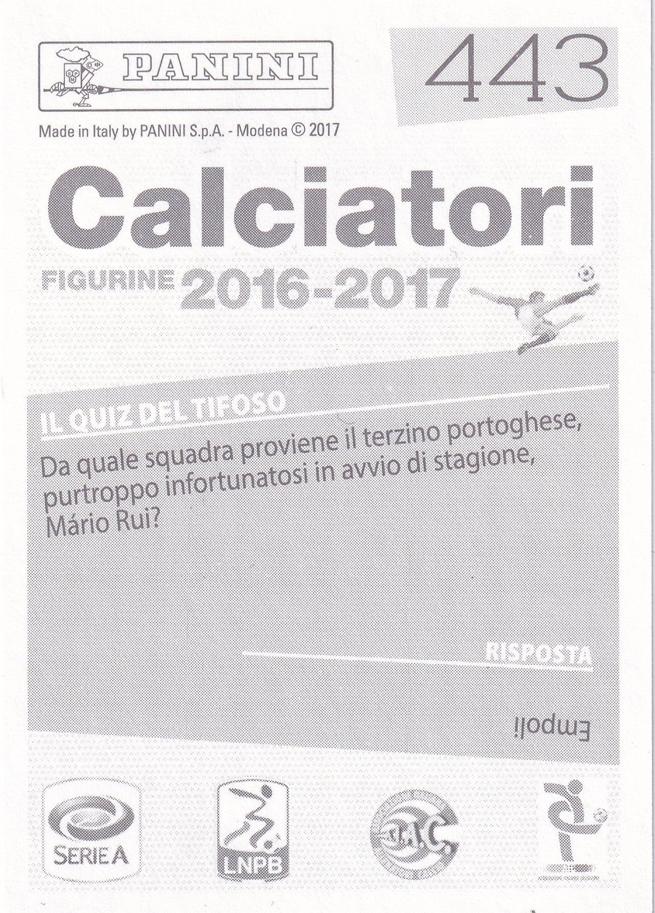 443. MOHAMED SALAH - AS ROMA - ROOKIE