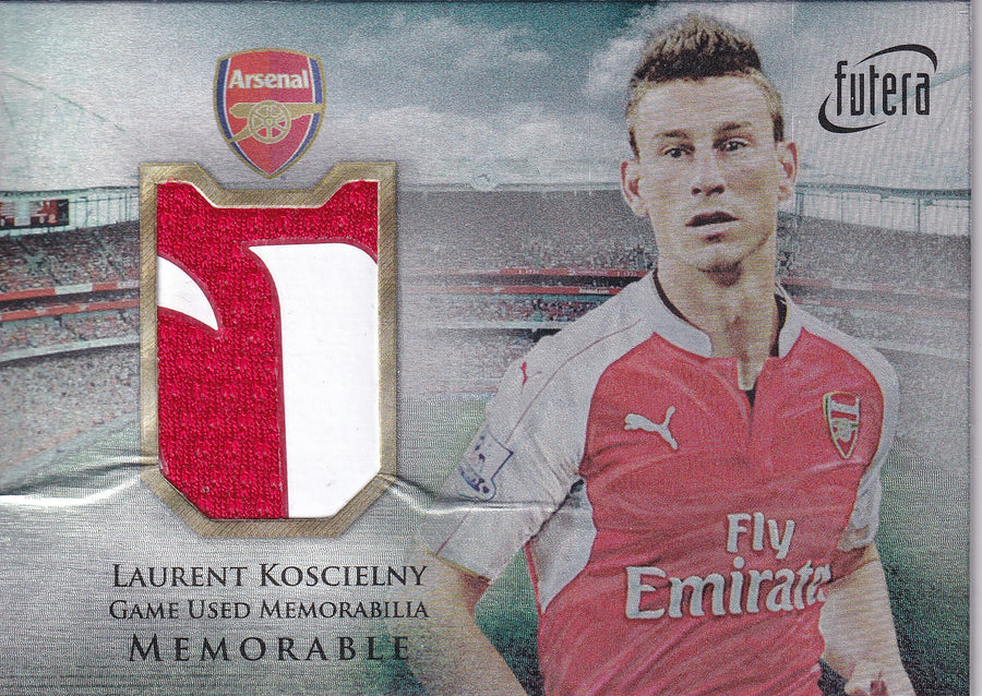 MEM08 - LAURENT KOSCIELNY - ARSENAL - FUTERA MEMORABLE - #34/49