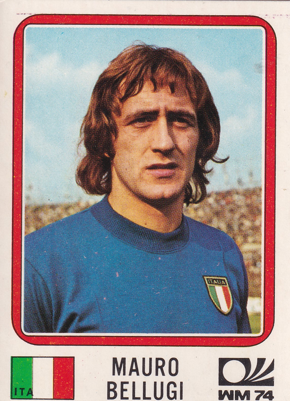293. MAURO BELLUGI - ITALIA - DRAWN ON BACK