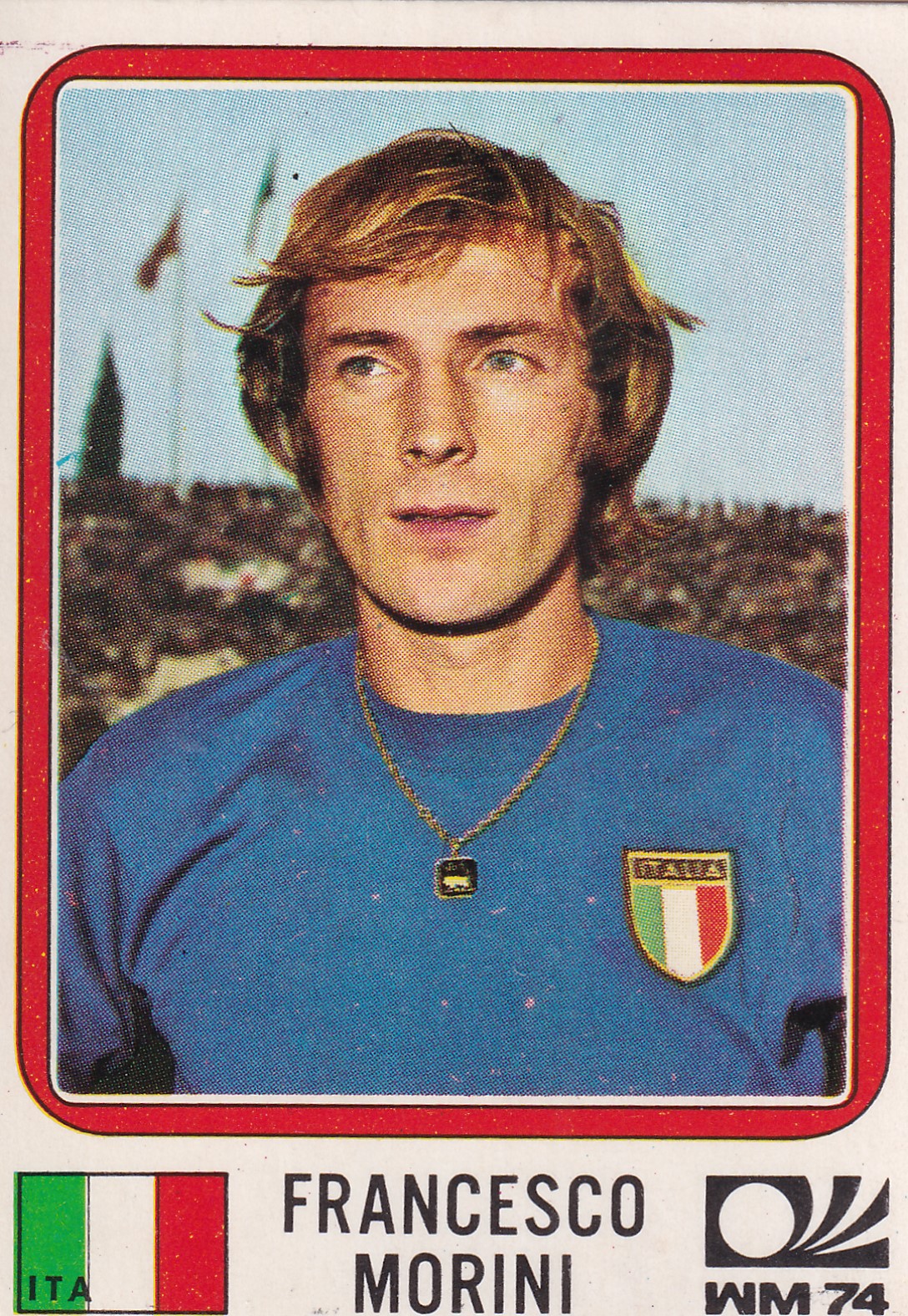 294. FRANCESCO MORINI - ITALIA - DRAWN ON BACK