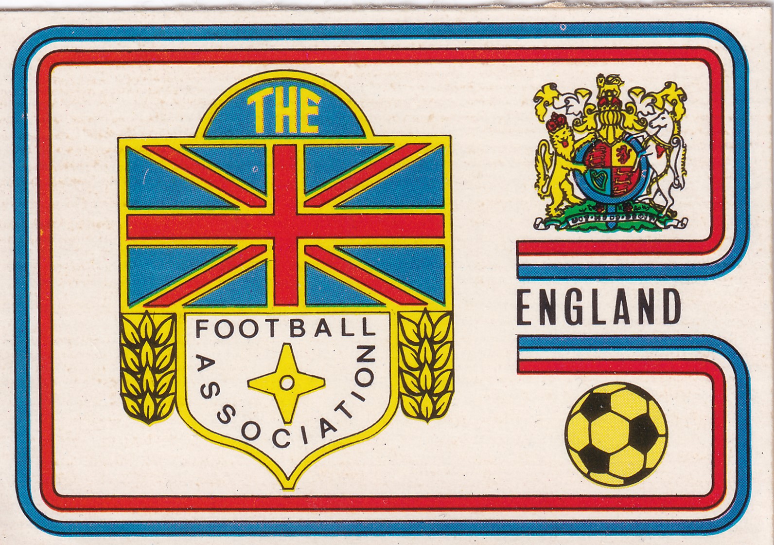 368. ENGLAND - NATIONAL TEAM BADGE