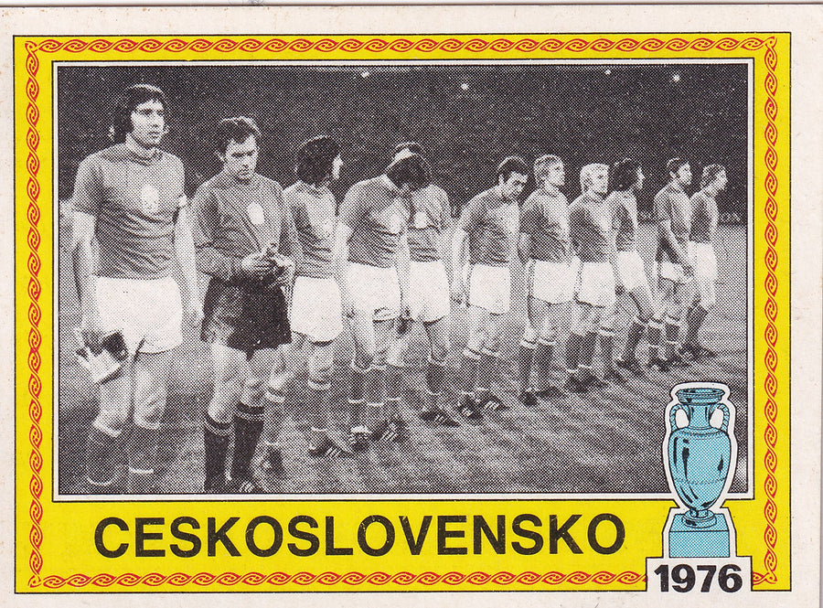 018. CESKOSLOVENSKO - TEAM PHOTO - 1976