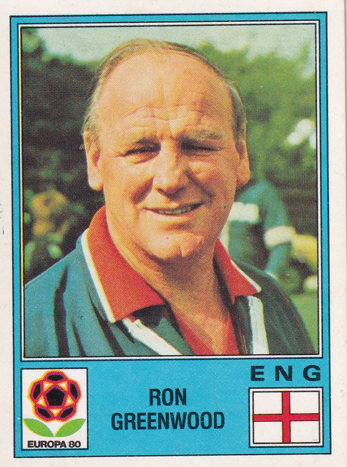 116. RON GREENWOOD - ENGLAND