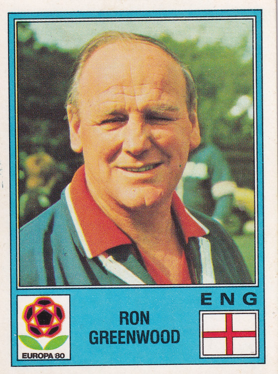 116. RON GREENWOOD - ENGLAND