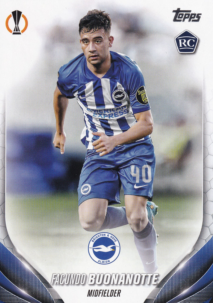 136. FACUNDO BUONANOTTE - BRIGHTON - ROOKIE CARD