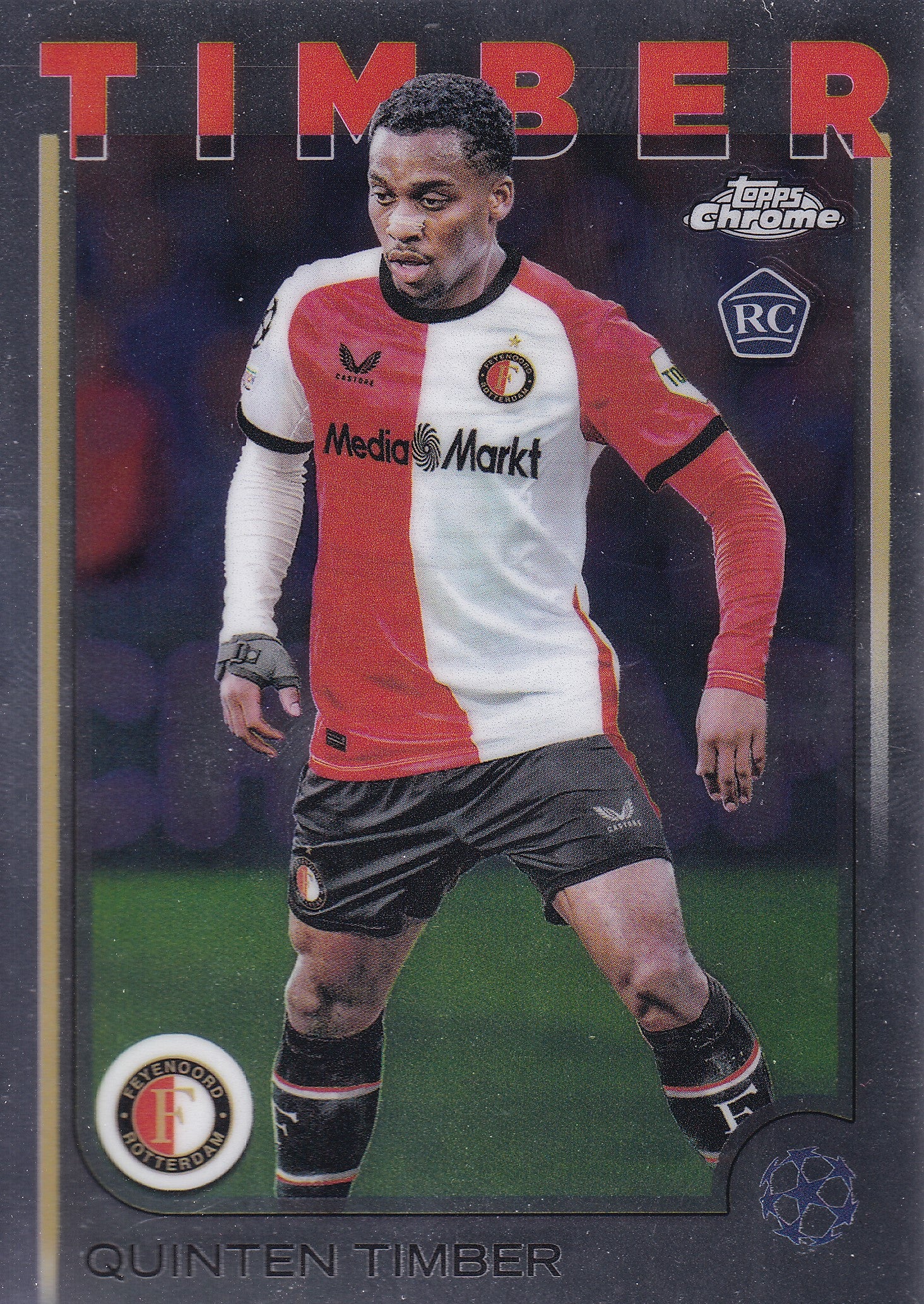 043. QUINTEN TIMBER - FEYENOORD - ROOKIE CARD