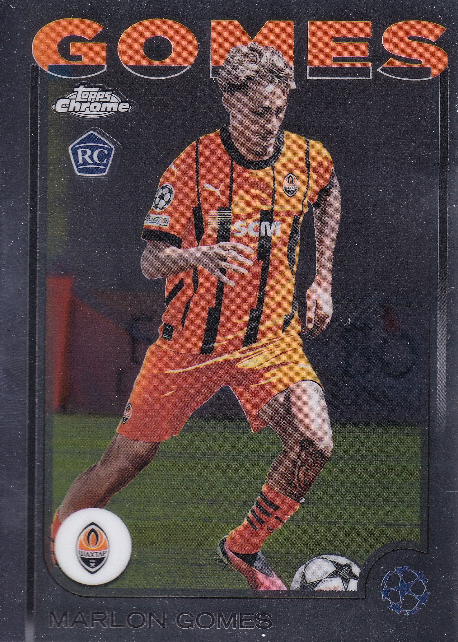 030. MARLON GOMES - SHAKHTAR DONETSK - ROOKIE CARD