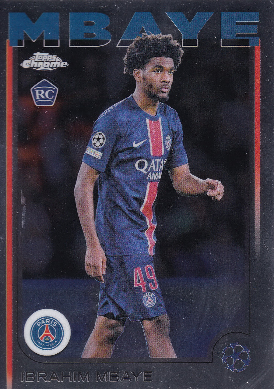 015. IBRAHIM MBAYE - PARIS SAINT-GERMAIN - ROOKIE CARD