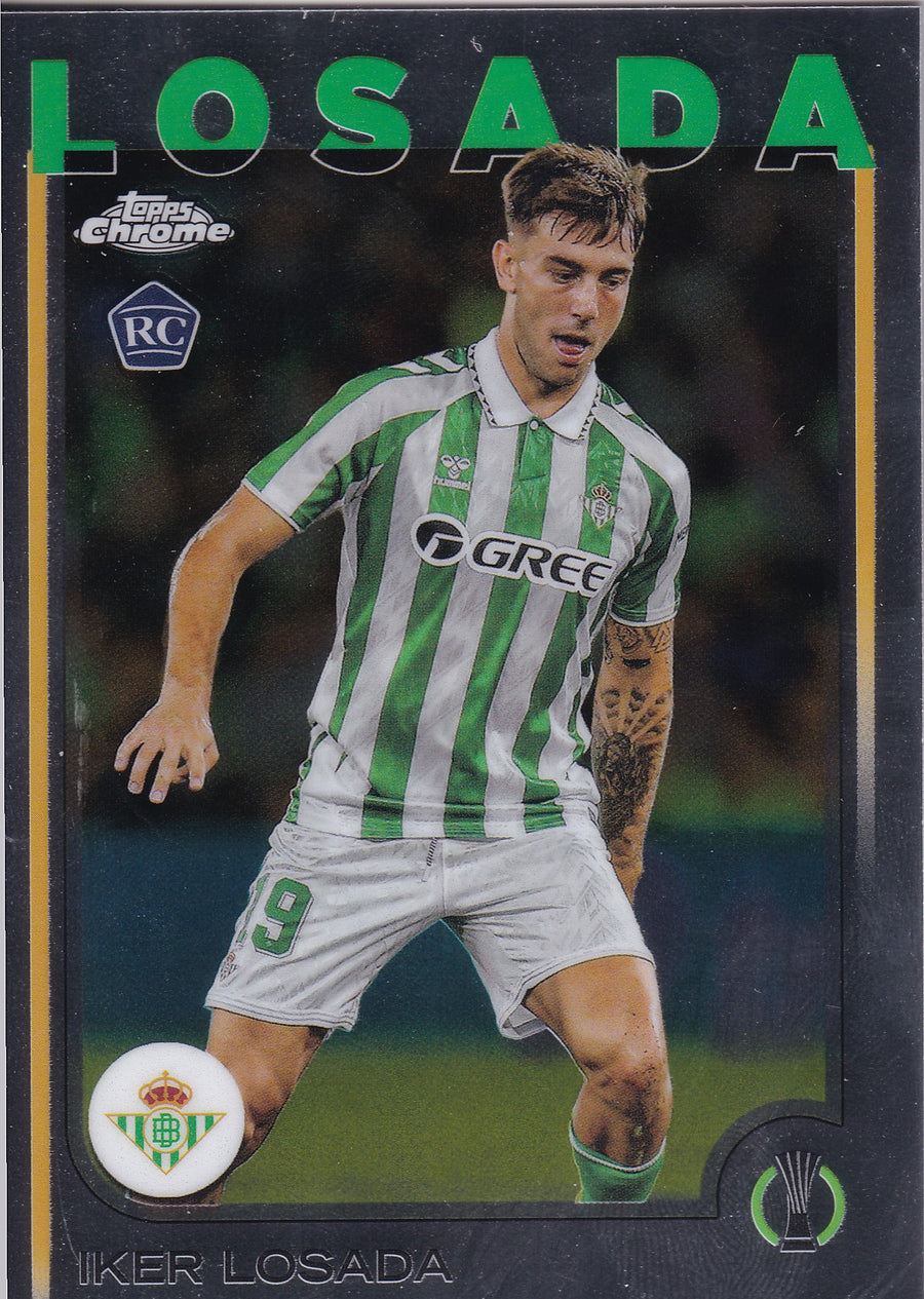 019. IKER LOSADA - REAL BETIS - ROOKIE CARD