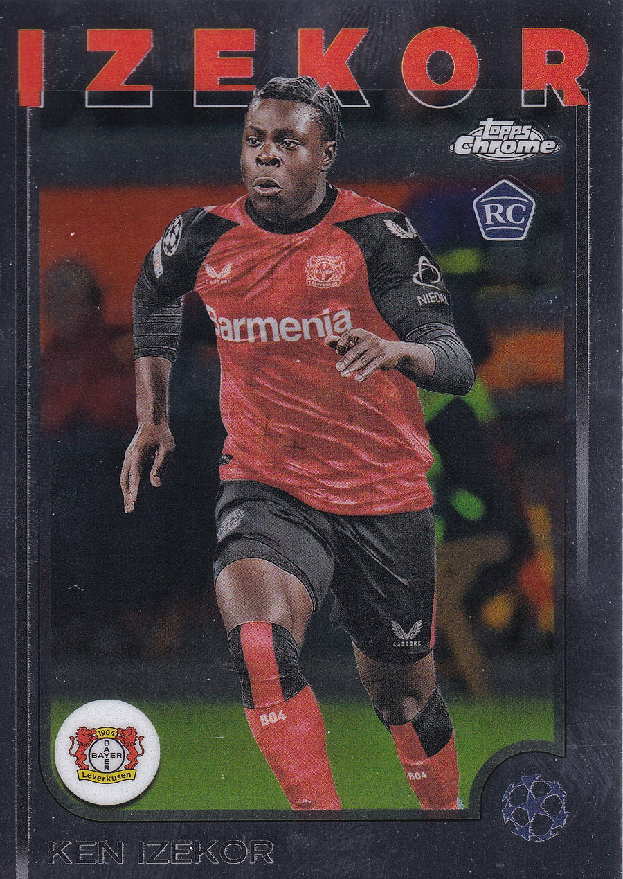 075. KEN IZEKOR - BAYER 04 LEVERKUSEN - ROOKIE CARD