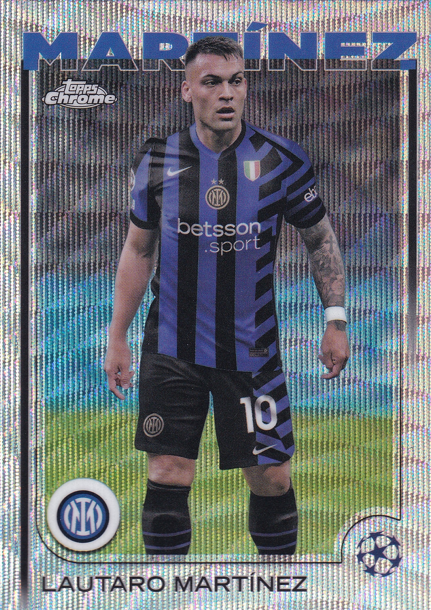 050. LAUTARO MARTINEZ - INTER - HYPER PRIZM