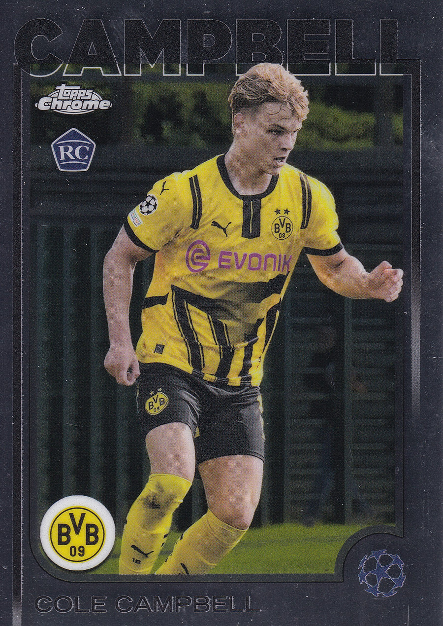 191. COLE CAMPBELL - BORUSSIA DORTMUND - ROOKIE CARD