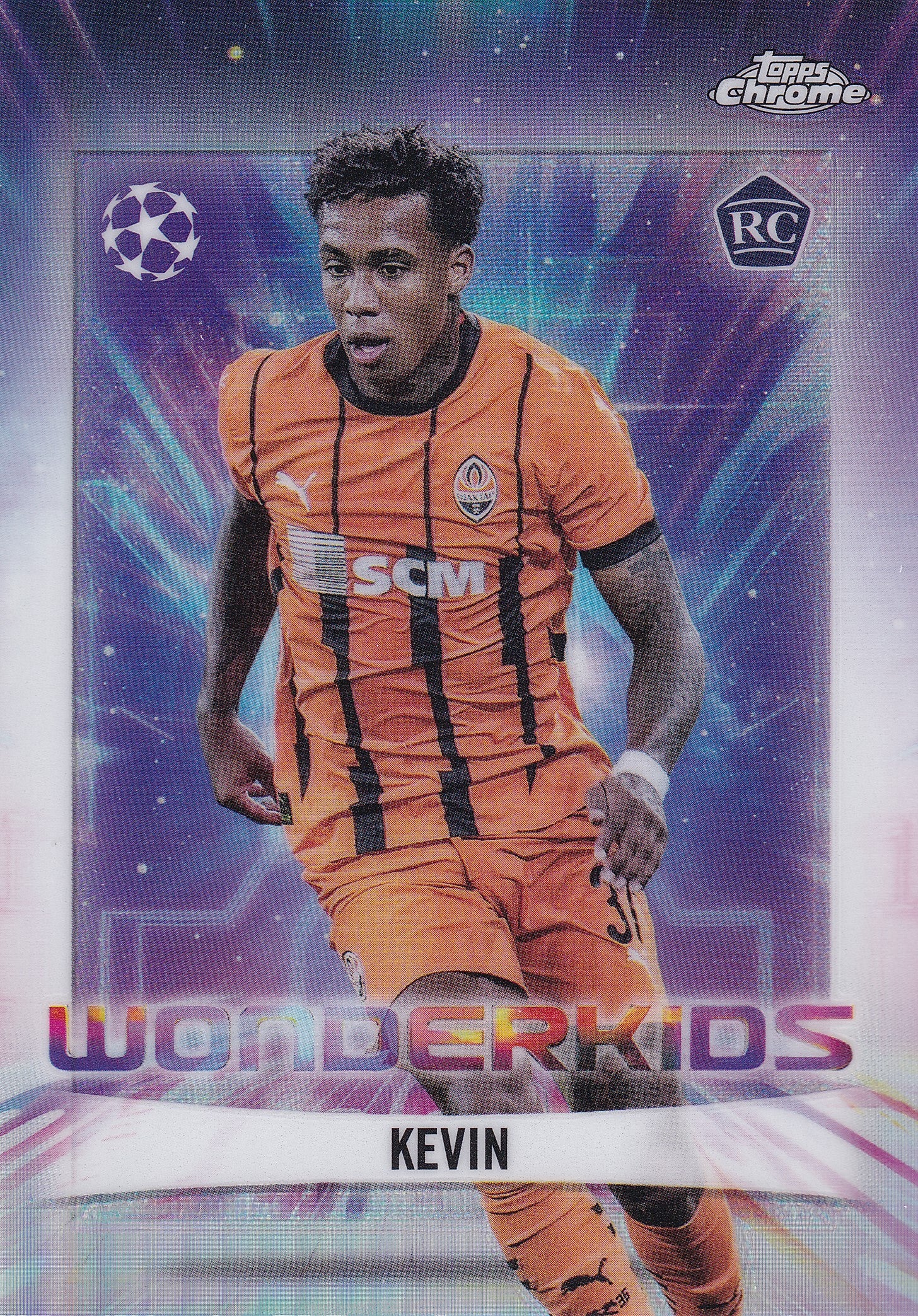 WK-20. KEVIN - SHAKHTAR DONETSK - ROOKIE CARD - WONDERKIDS