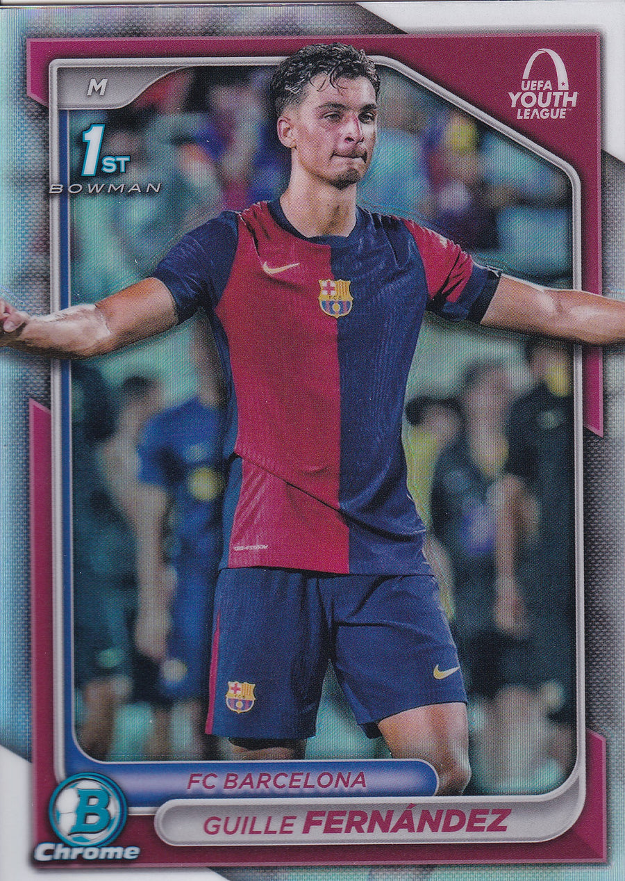 BU-GF. GUILLE FERNANDEZ - FC BARCELONA - 1ST BOWMAN UEFA YOUTH LEAGUE