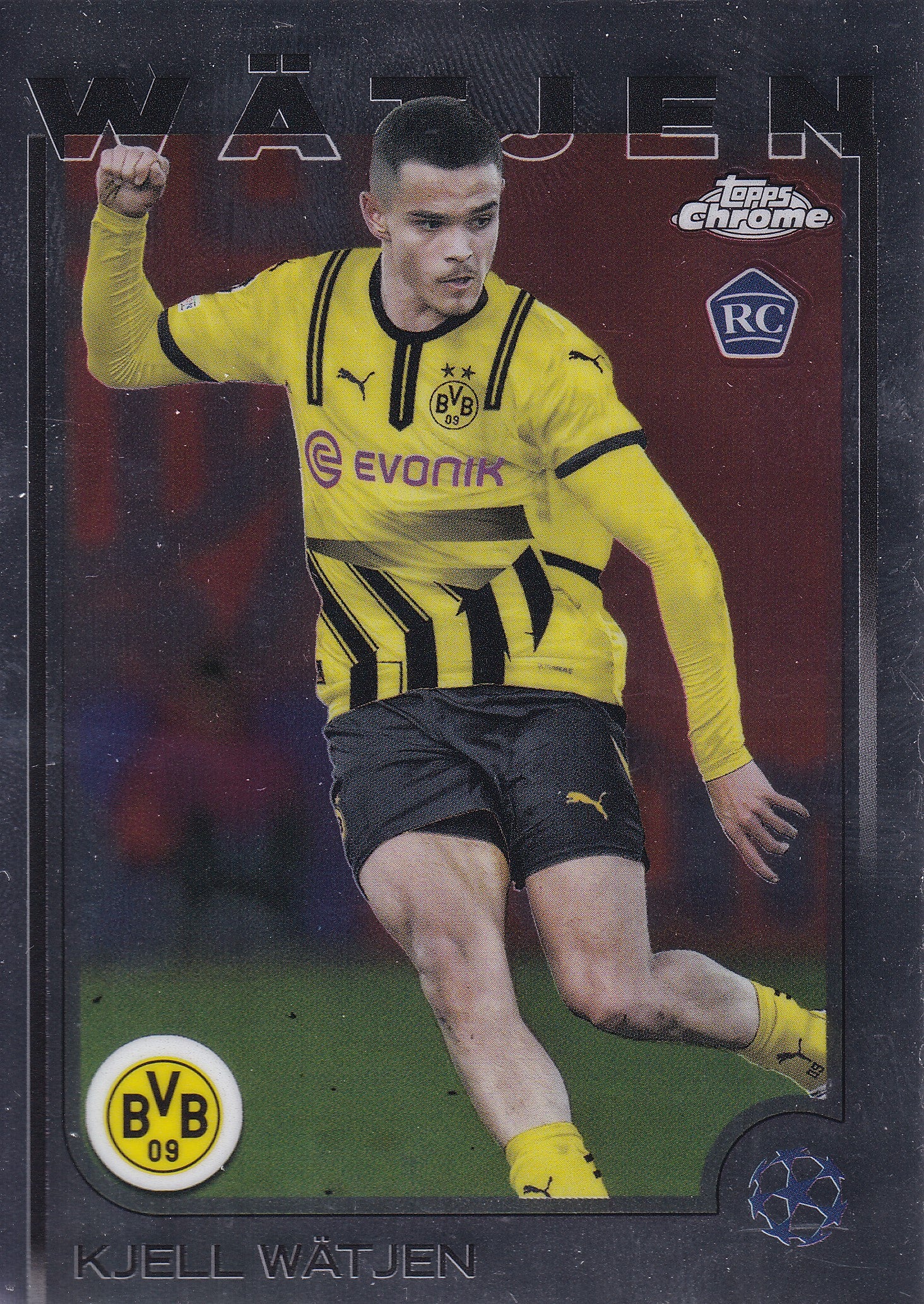 118. KJELL WATJEN - BORUSSIA DORTMUND - ROOKIE CARD