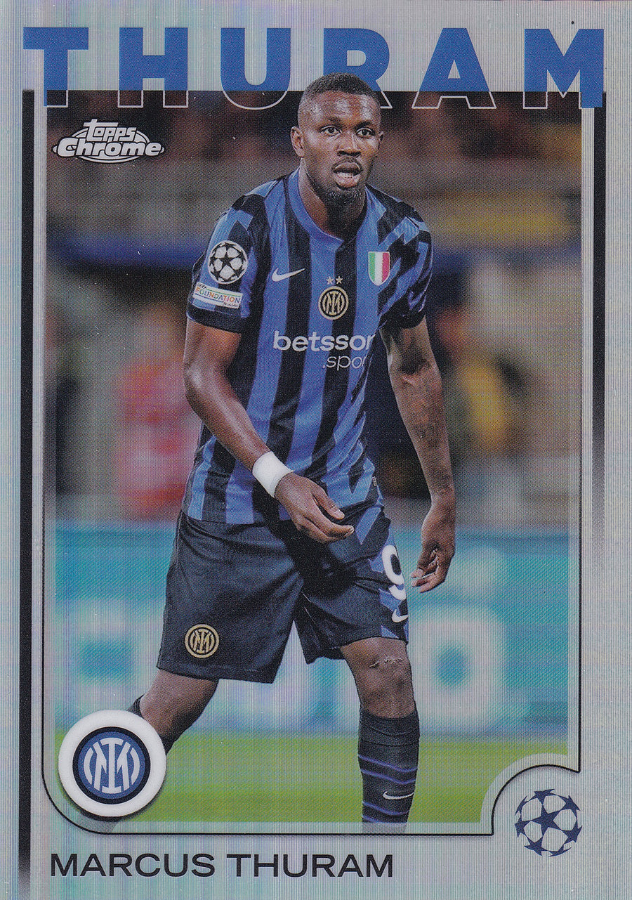 111. MARCUS THURAM - INTER - SILVER REFRACTOR