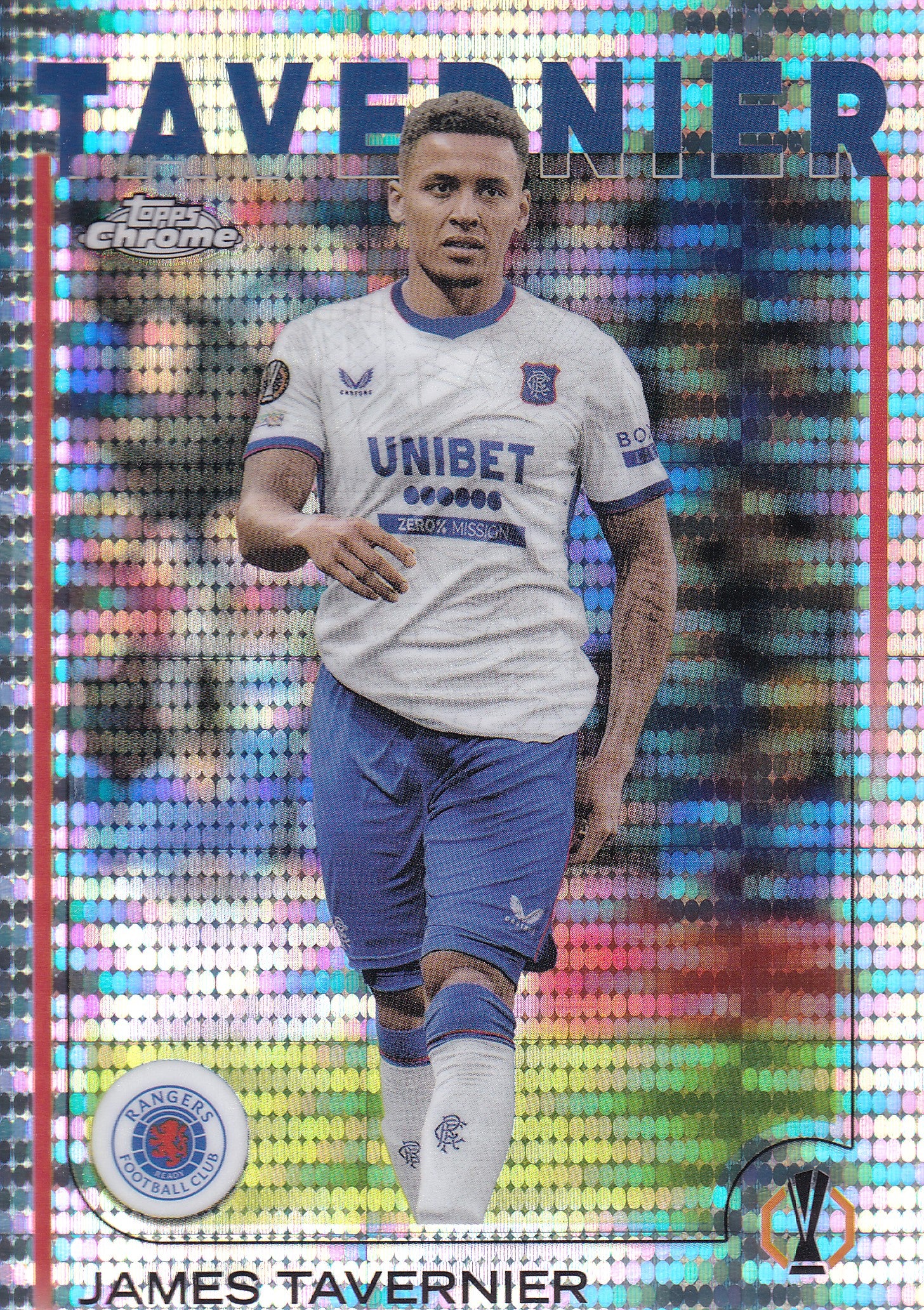 026. JAMES TAVERNIER - RANGERS - HYPER PRIZM