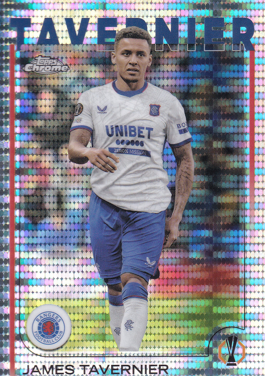 026. JAMES TAVERNIER - RANGERS - HYPER PRIZM