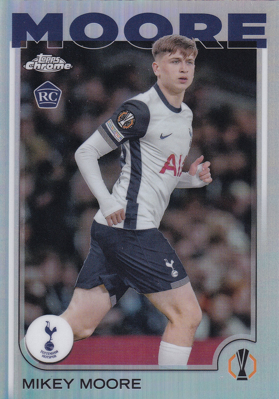 199. MIKEY MOORE - TOTTENHAM HOTSPUR - SILVER REFRACTOR