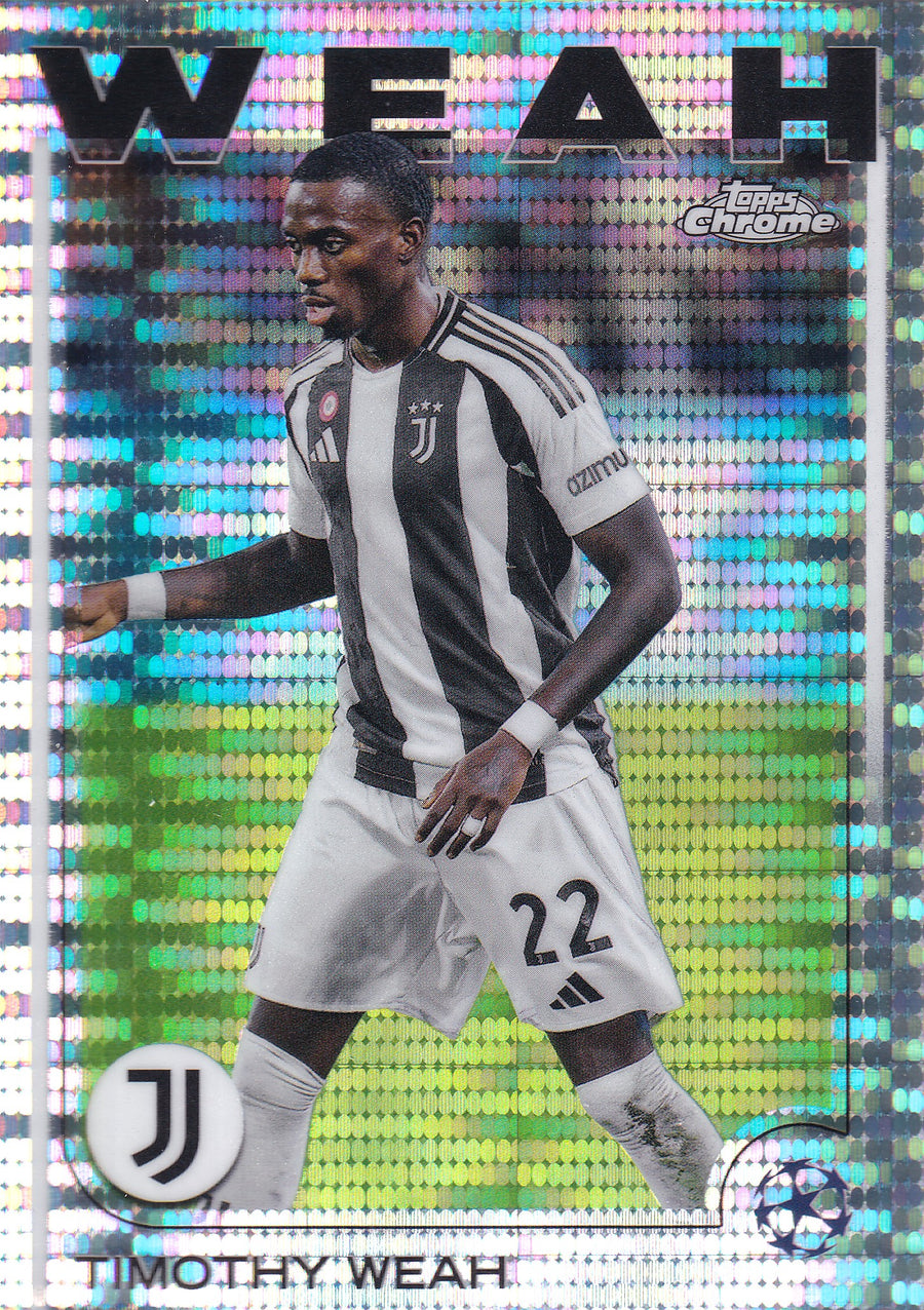 088. TIMOTHY WEAH - JUVENTUS - HYPER PRIZM