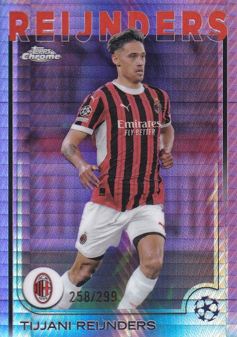 139. TIJANI REIJNDERS - AC MILAN - VIOLET PRIZM /299