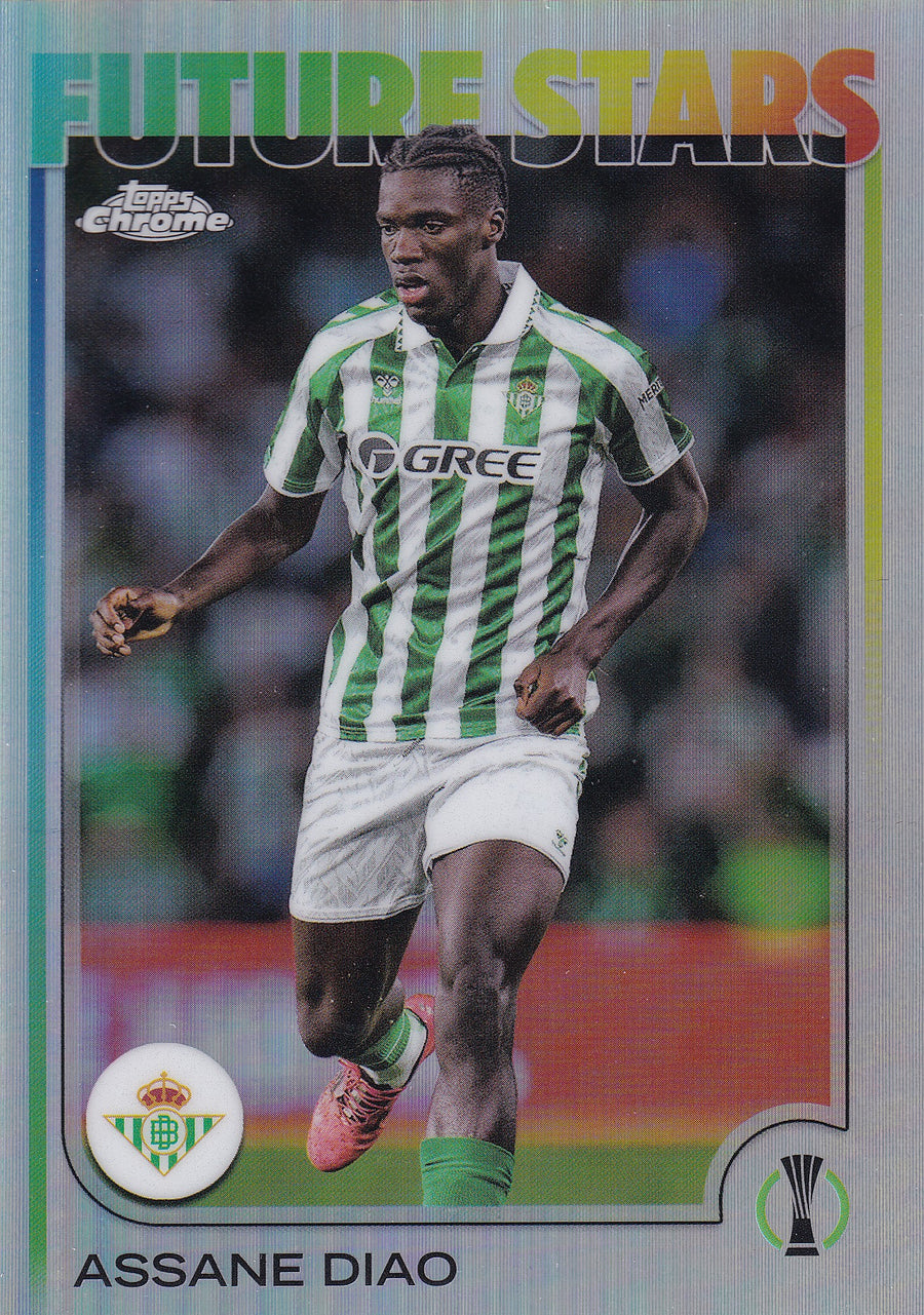 188. ASSANE DIAO - REAL BETIS - FUTURE STARS - SILVER REFRACTOR