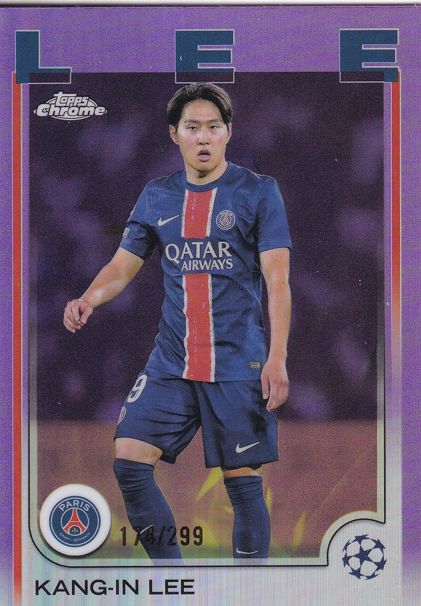 004. KANG-IN LEE - PARIS SAINT-GERMAIN - VIOLET PRIZM /299