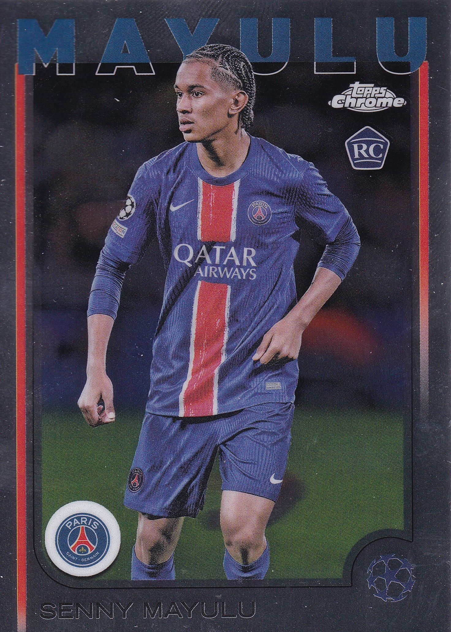 173. SENNY MAYULU - PARIS SAINT-GERMAIN - ROOKIE CARD