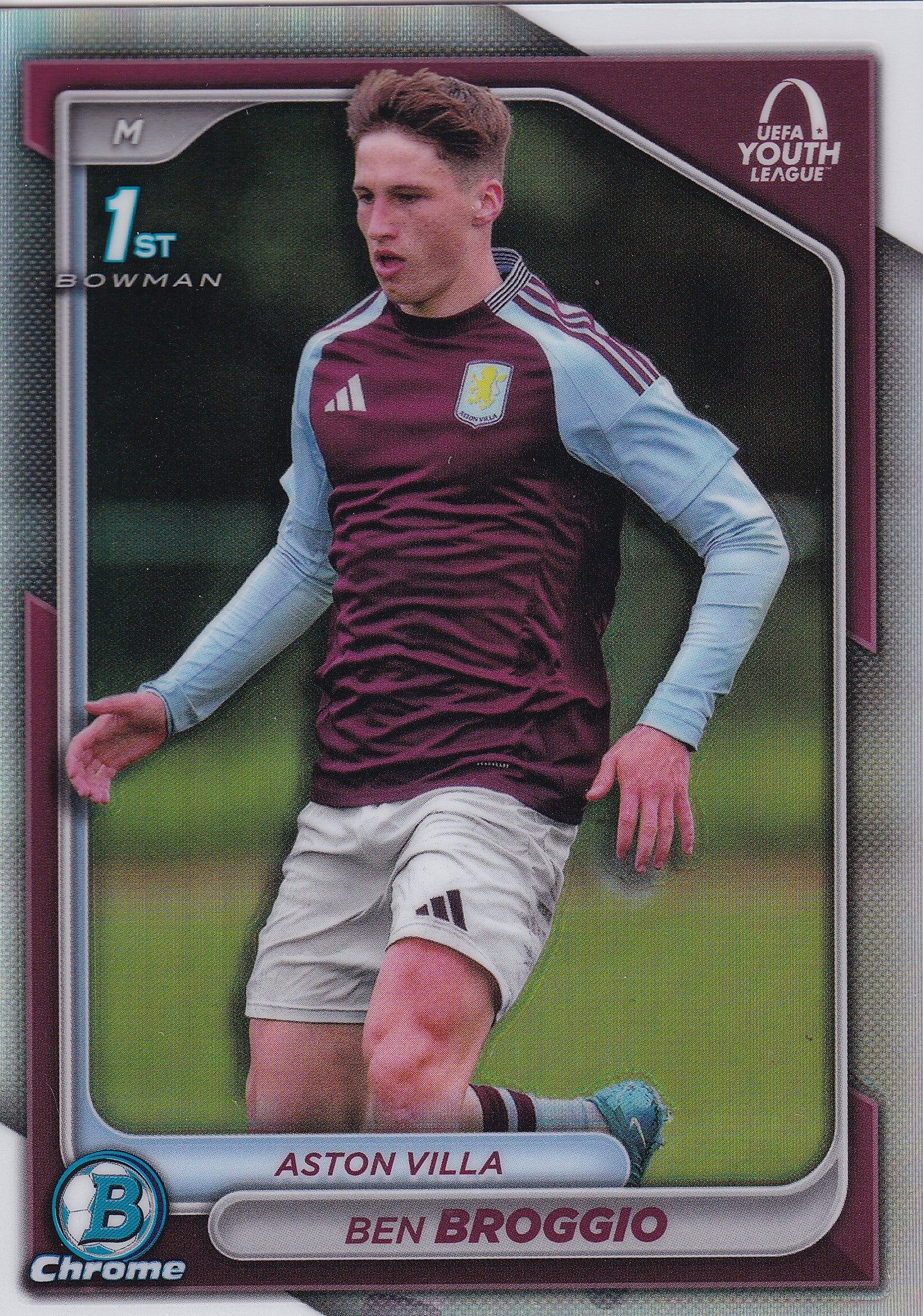 BU-BB. BEN BROGGIO - ASTON VILLA - 1ST BOWMAN UEFA YOUTH LEAGUE