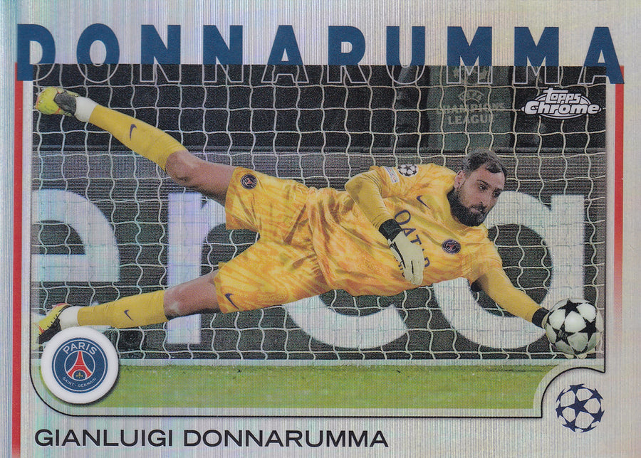 163. GIANLUIGI DONNARUMMA - PARIS SAINT-GERMAIN - SILVER REFRACTOR
